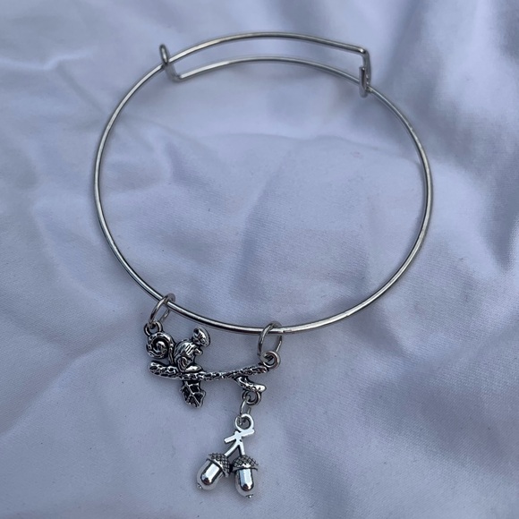 Brand New! Handmade! Adjustable Charm Bangle Bracelet! - Picture 2 of 7